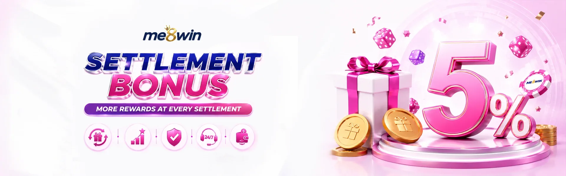 Settlement Bonus 5%